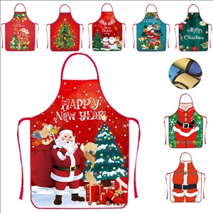Christmas Apron Grinched Christmas Decorations for Kitchen Accessories